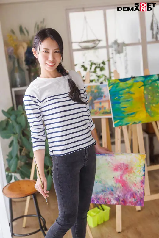根っからの明るさで職場の絵画スクールはい… 今村由美 (1sdnm00509)-2